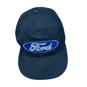 🧢 Vintage Ford Embroidered Logo Baseball‎ Cap | Black